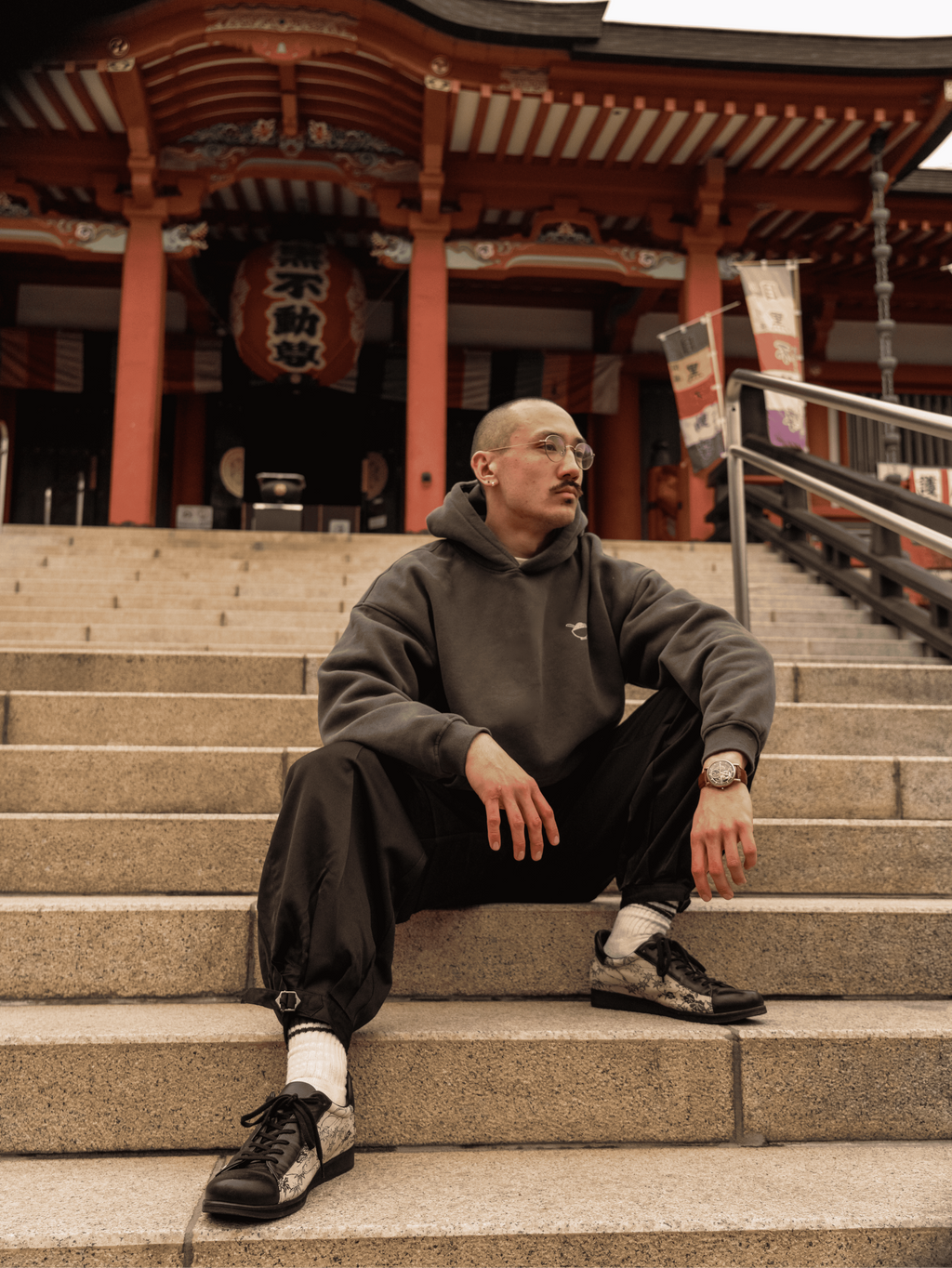 Ukiyo-E Ramen Hoodie – Japanese Streetwear | Baba Ramen