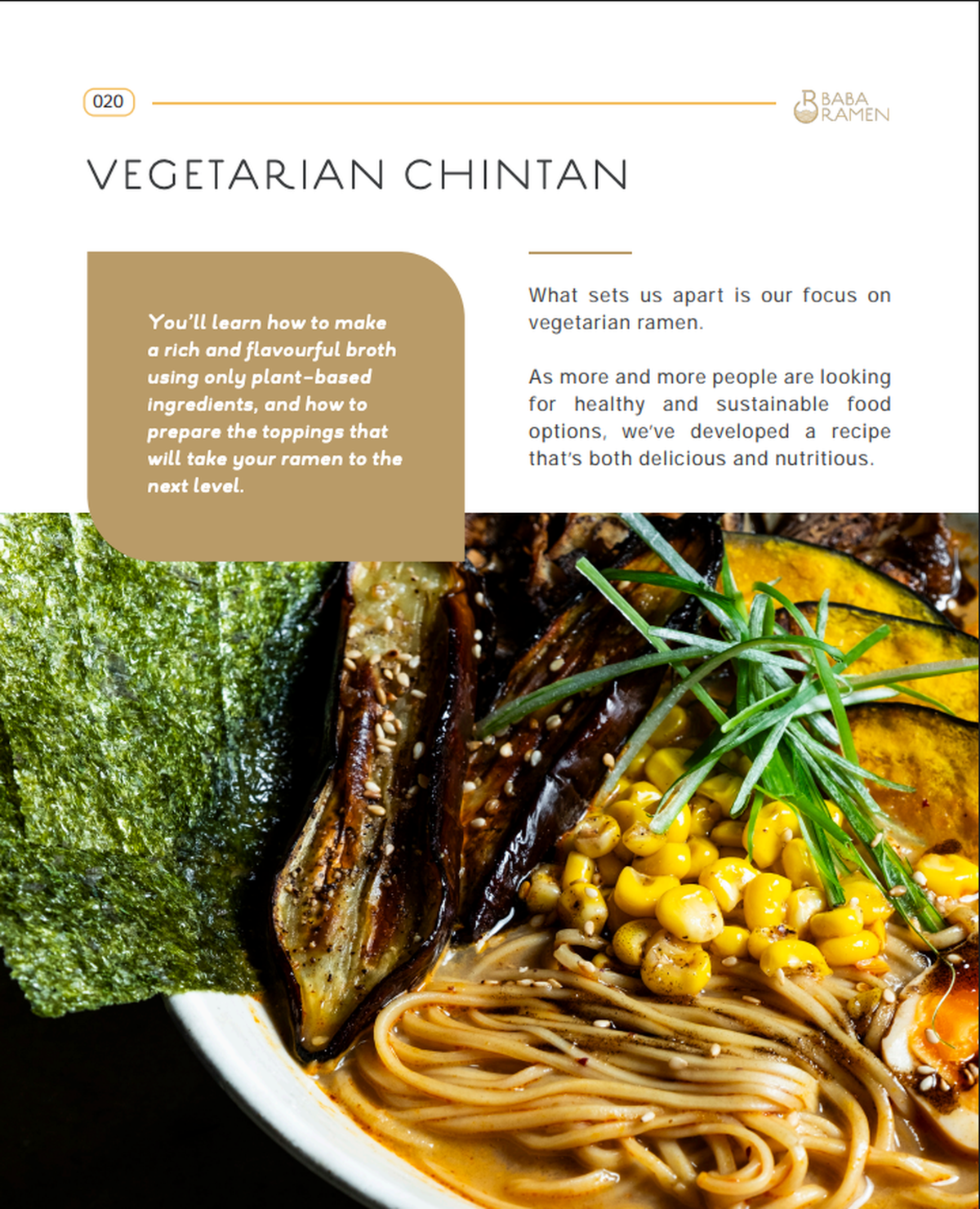 Baba Ramen E-Cookbook