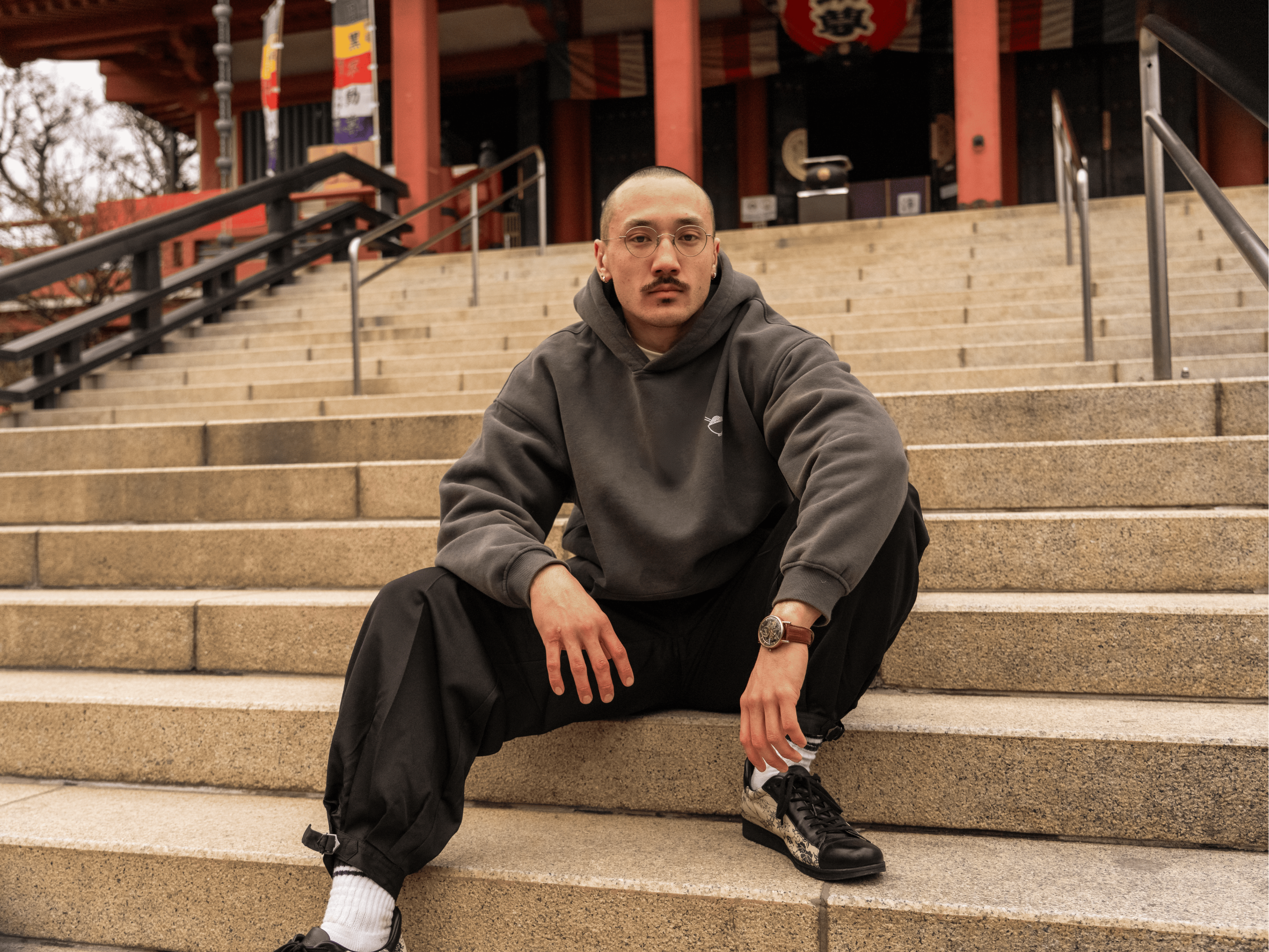 Shisamu Hoodie - Charcoal